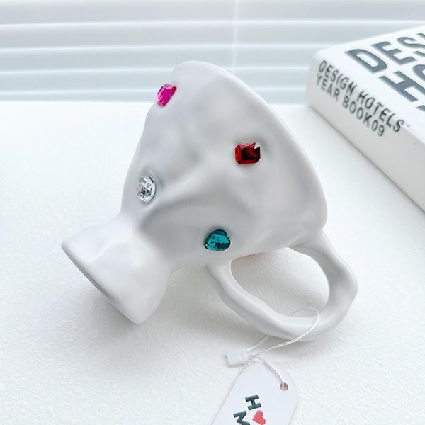 Las tazas aman la taza de leche taza de los pequeños amantes de la cerámica del café 300ml