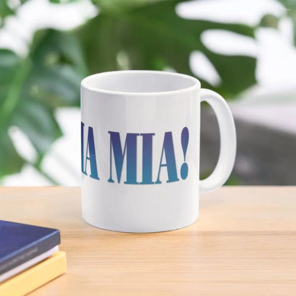 Tazas Mamma Mia Logo Taza De Café Tazas Para