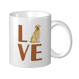 Mokken Mark Cup Mok Labrador Retriever Geel Lab Hond Koffie Thee Melk Water Reizen Voor Kantoor Thuis