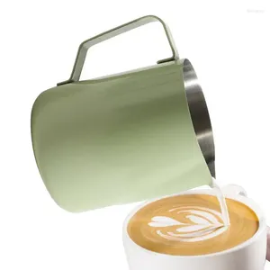 Mokken melk stoomboot pitcher ergonomische handgreep schuimen kruik roestvrijstalen voedselklasse slijtvaste koffiegereiken froedel