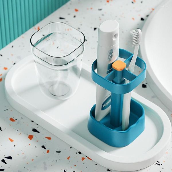 Tasses rince-bouche tasse étudiant brossage résidentiel dortoir articles de toilette ensemble avec couvercle brosse à dents électrique pot dentaire