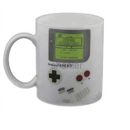 Mokken Mug Funny Game Machine verkleuring mug kawaii cup originele mokken koffiekopjes kleurverandering mokken sublimatie spaties drinkware bar 240417