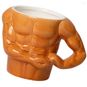 Tasses multifonction lait tasse musculaire Homme en forme de café Maison de ménage accessoire