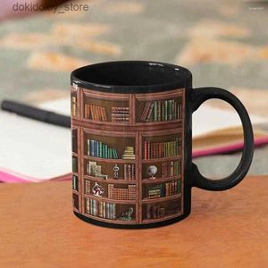 Mugs Mus Coffee Mu Readin Literaire Motiverende Nieuwheid Library Bookshelf Bookworm Book Lover Family Reader L49