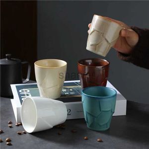 Mokken Noordse stijl Retro keramische middagthee Cup goed uitziende mok steengoed koffiebeker 240417