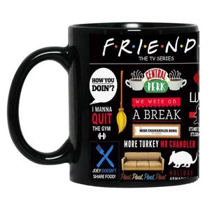 Mokken oude vrienden zwarte koffie mokken thee melkbeker bier mok verrast cadeau voor vrienden 240417