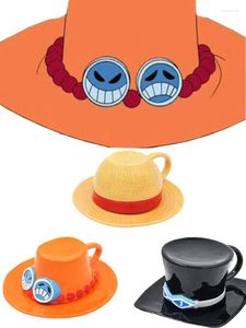 Mokken Een Stuk Anime Mok Cosplay Water Cup Creatieve Drie Broers Hoed Vormige Koffie Accessoires Jongen Geschenken