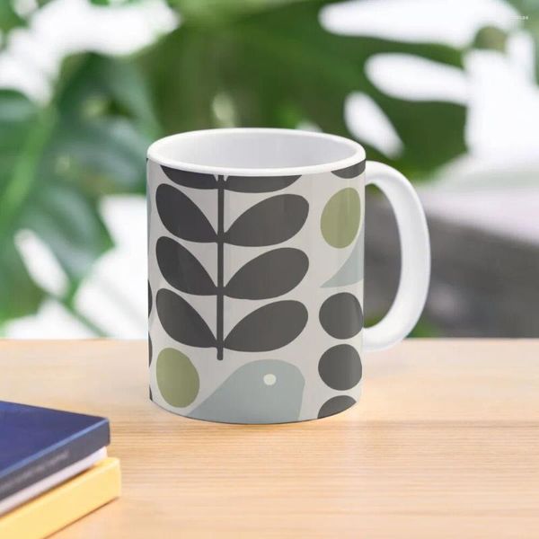 Tasses Orla Kiely Early Bird motif tasse à café tasses en céramique créatives pour et thé