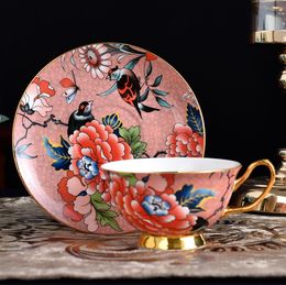 Mokken Pietpatroon Water Pot Gold Line Tea Set complete koffiekopjes van 6 prachtige middag Low 230815