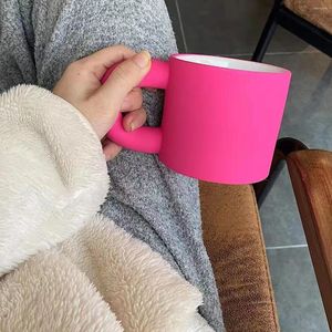 Tasses personnalisées 300ml édition limitée Rose rouge Couple tasse à café tasse tasse à thé potelée pour ami et petite amie cadeau d'anniversaire