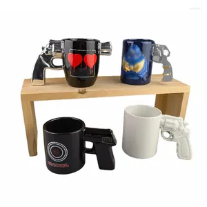 Mokken Pistool Grip Coffee Cup Electroplated Mok Ceramic Amazon Selling