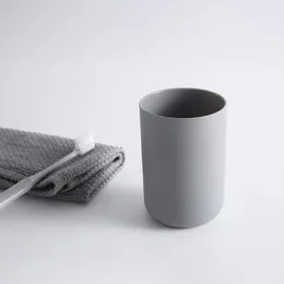 Tasses en plastique, tasse à café, organisateur de tasses, rangement fournitures de salle de bains, porte-brosse à dents, gobelets d'eau pour bain de bouche