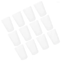Tazas Vaso de jugo de plástico Taza dental transparente simple Portacepillos de dientes Tazas reutilizables