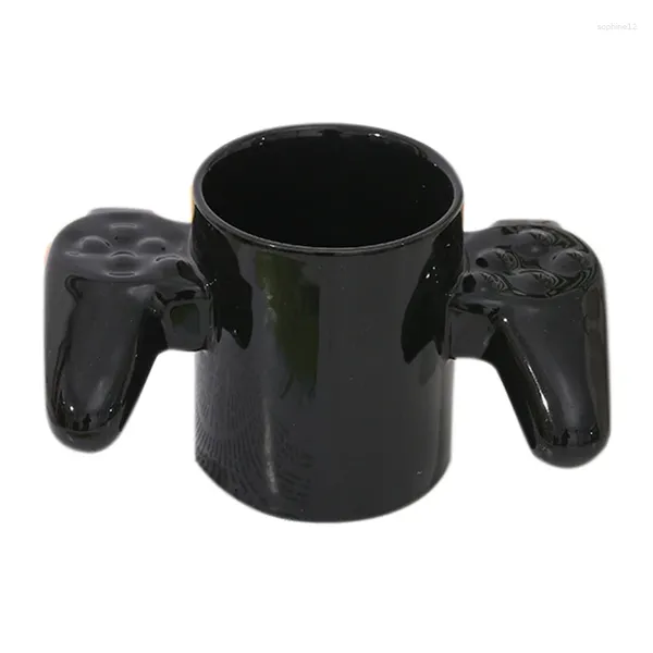 ¡Promoción de tazas!Taza de leche y café con mango de personalidad, taza con controlador de mando 3D tipo 