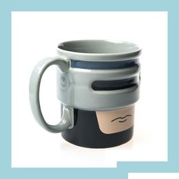 Mokken Robocup Mok Robocop Stijl Koffie Thee Cup Geschenken Gadgets T200506 Drop Levering Thuis Tuin Keuken Eetkamer Bar Drinkware D