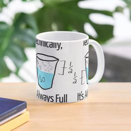 Tasses Science est optimiste, tasse à café, verres froids et thermiques, beaux thés