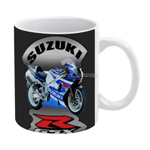 Mugs Series Coffee Porcelain Mug Cafe Tea Milk Cups Drinkware pour les cadeaux Pières Motorcycle H2