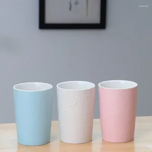 Mokken eenvoudige Japanse kleur keramische rechte beker thee