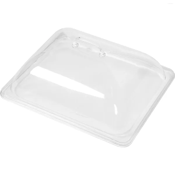 Tazas Snacking Cakes Cubierta de mesa de comedor Cúpula de plástico a prueba de polvo Mantenimiento fresco PC Tapa protectora Alimentos