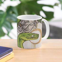 Tasses tasse à café serpent tasses créatives tasse thermique en céramique à transporter