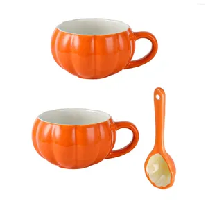 Tasses à soupe tasse de tasse sans couvercles 10 oz mignons tasses créatives femmes hommes céramique thé en céramique pour la fête de grâces