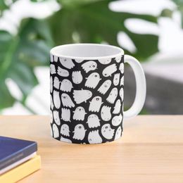 Tasses Spooky Kawaii Ghosts Coffee Mug Original Breakfast Cups Thermique à transporter personnalisé