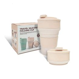 Tasses Sport tasse tasse pliante café pliable silicone sans Bpa pliable voyage qualité alimentaire Silicone minimaliste couleur boîte 231122