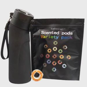 Mokken Sport Lucht Waterfles Tristan 750ml Starter Set Drinkflessen Met Smaak Pods Geparfumeerd Voor Smaakstof 0 Suiker Calorie 230825