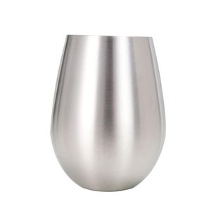 Tassen Edelstahl Bier Tumbler Cocktail Weingläser Metallbehälter Trinkgeschirr Große Tasse Trinkwasser Kaffeetasse Zubehör