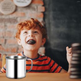 Tasses à café en acier inoxydable, tasse isolée de 200mL, garde les boissons ou les tasses froides plus longtemps avec poignées, outil de cuisine