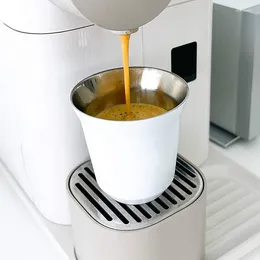 Tasses en acier inoxydable tasse à café jus de thé portable 304 isolation double couche bière lait tasse tasse de bois