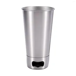 Tasses tasse en acier inoxydable avec ouvre-bouteille 16 onces Premium Environmental Friendly 304 500 ml tasses tasses incassables tasse de bières