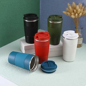 Mokken roestvrijstalen thermosumbler Cups Smart Travel Coffee Mok Water Cup Vacuüm Flesh Thermo Cups Fles Thermocup Garrafa Termica Z0403