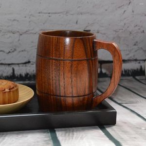 Tasses TECHOME tasse en bois naturel tasse artisanale en bois lait bière thé café fait à la main matériel sain