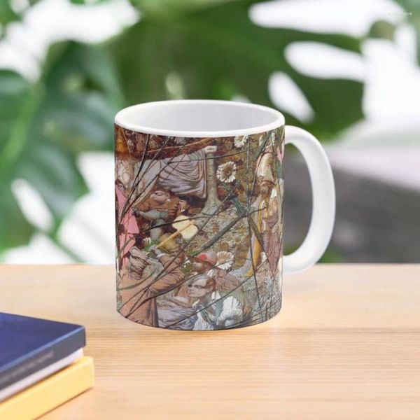 Tazas The Fairy Feller's Master Stroke - Taza de café Richard Dadd Tazas para divertidos Grandes personalizadas