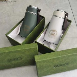 Tasses Thermoses tasse d'eau peut être voiture maison offerte en cadeaux tasse 304 en acier inoxydable avec boîte-cadeau L240312