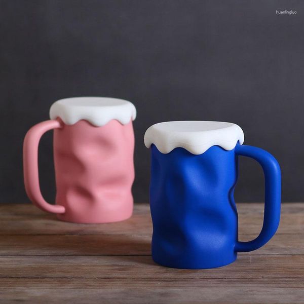 Tasses voyage mignon tasse à café boisson en céramique expresso rose verre à thé personnalisé Taza De Ceramica ensemble