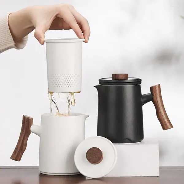 Tasses de voyage, service à thé, tasse Express Portable, un Pot, quatre tasses, petit sac à main, minimaliste pour l'extérieur