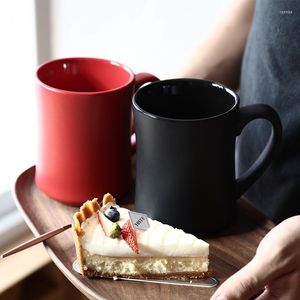 Mokken unibird 1pc keramische koffiemok voor een paar porselein ontbijt thee beker met houten deksel servies watercontainer