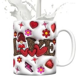 Mokken Valentijnsdag Kopjes Keramiek Romantische Koffiemok Nieuwigheid Theetafel Centerpieces Decoratie Voor