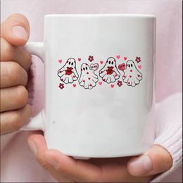 Tasses Saint-Valentin Ghost Mug Mignon Horreur Spooky Valentine Day Gift Be My Boo Coffee