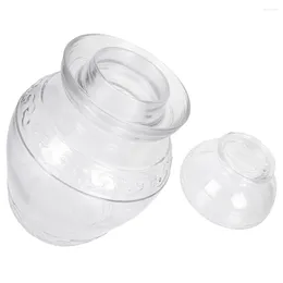 Tasses Jar végétal Conteneur de nourriture scellant Pickle Multi-Use Fermentation Verre Fermenting de cuisine Conteneurs de rangement de cuisine