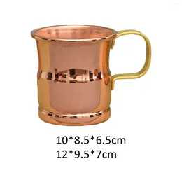 Tasses à eau en cuivre, tasse à boire de mariage, boisson artisanale en verre, verres à boissons, Bar dîner, décoration de thé Mule de moscou