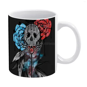 Mokken witte mok 11oz grappige keramische koffie thee melkbekers videogames tattoo ontwerp DMC games digitalart illustratie