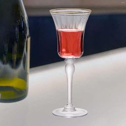 Tazas, copa de vino, copas de cristal, copa de licor rojo de estilo francés, vaso de champán para aniversario, regalo de inauguración de la casa