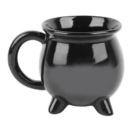 Tasses sorcières Café de chaudron tasse Eco amicale réutilisable de la sorcière 300 ml pour décor d'Halloween