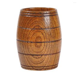 Mokken houten bier mok whisky vat cup handgemaakte hout drinken Stein Tankard antieke theekopjes kamperen