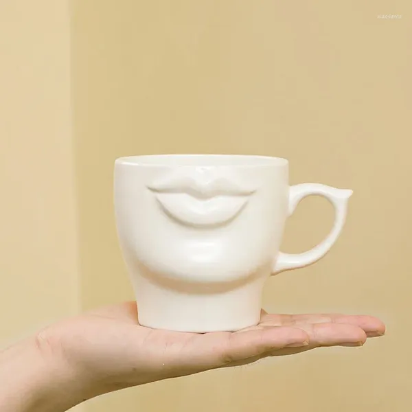 Tasses Y corps forme tasse à café drôle femme AssBuShape lait tasse nordique Table à manger décor accessoires cadeaux tasses en céramique
