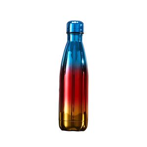 Mokken ZL0387 500 ml Cola Shape Thermos Herbruikbare Tumblers Roestvrijstalen bekers Vacuüm geïsoleerde dubbelwandige waterfles Thermische sublimatie Reisbeker Koffiedranken