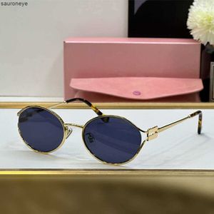 Mui lunettes de soleil de luxe femmes concepteur de haute qualité ovale soleil rétro petites lunettes de soleil rondes nouveau produit Prescription HUAN